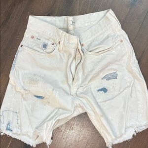 Polo by Ralph Lauren Women's White Jean Shorts. See measurements 32